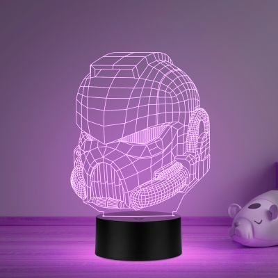 3D Illusion Antman Led Night Lamp with Multicolored Light Gift for Kids & Kids Room Decor